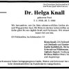 Petri Helga 1938-1988 Todesanzeige